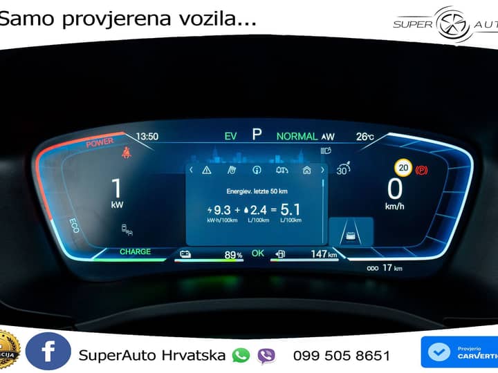 NOVO BYD Seal U DM-i 1.5L Aut. Boost 218 KS, ACC+360+GR SJED+PANO+HEAD+VIRT