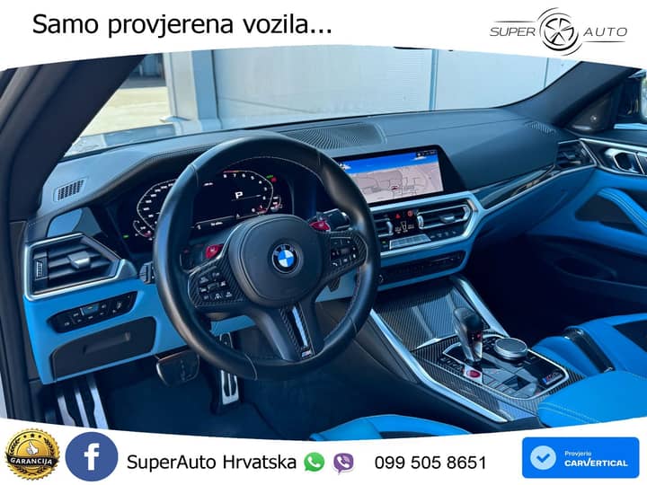 BMW M4 Coupe xDrive Steptronic Comp. 510 KS, LASER+ACC+GR SJED+360+PDC