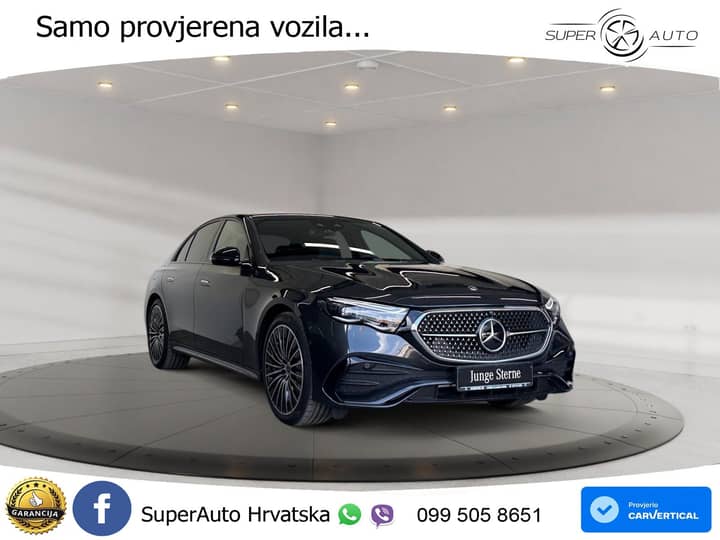 Mercedes E 450d 4M Aut. AMG 367 KS, PANO+ZRAČ+360+ACC+GR SJED+KEY+HEAD+LANE