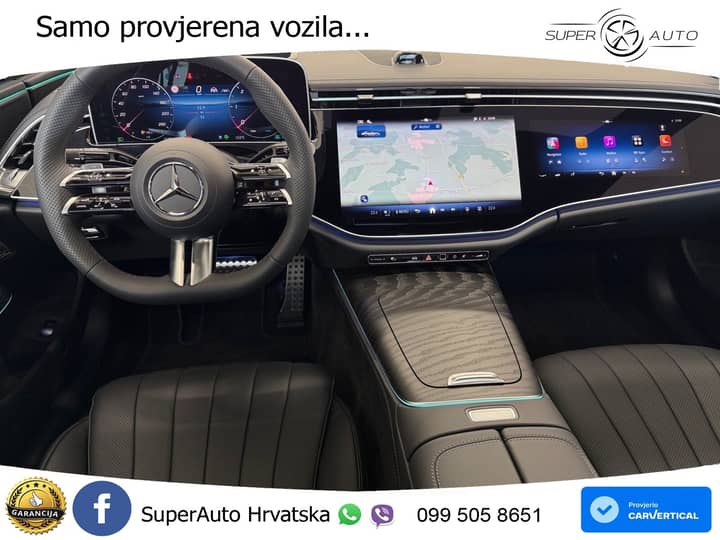 Mercedes E 450d 4M Aut. AMG 367 KS, PANO+ZRAČ+360+ACC+GR SJED+KEY+HEAD+LANE