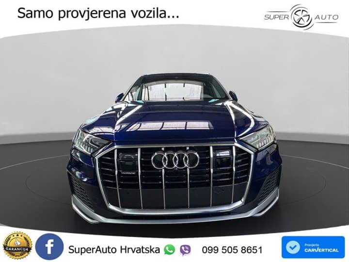 Audi Q7 50 TDI quattro tiptronic S line 286 KS, ZRAČ+ACC+KAM+GR SJED+KEY+LANE