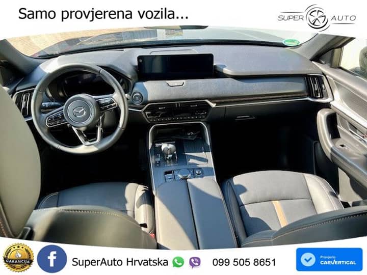 Mazda CX-80 3.3 e-Skyactiv AWD Aut. Homura 254 KS, PANO+360+ACC+GR SJED+KEY+LANE