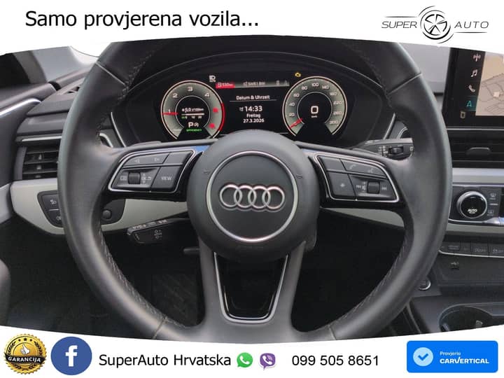 Audi A4 Avant 40 TDI quattro Aut. S line 204 KS, MATRIX+GR SJED+VIRT