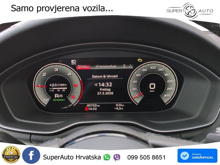 Audi A4 Avant 40 TDI quattro Aut. S line 204 KS, MATRIX+GR SJED+VIRT