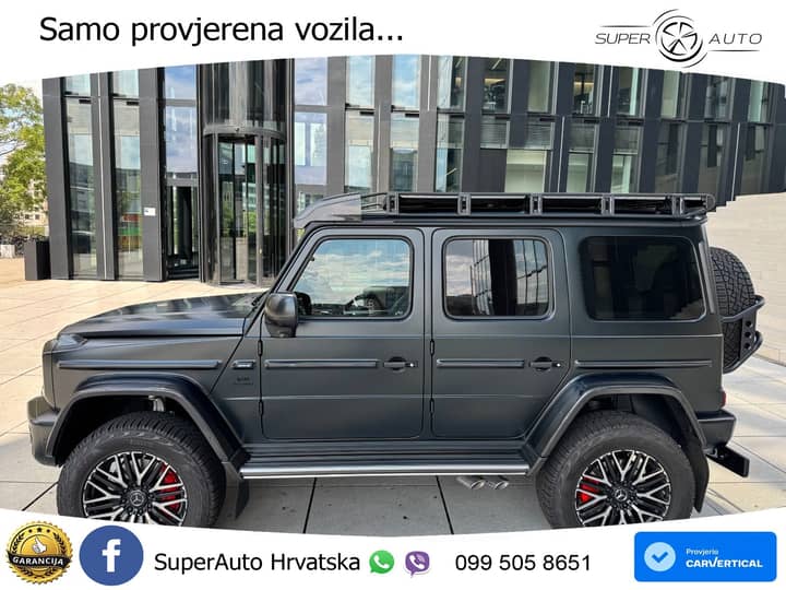 Mercedes G 63 V8 4M 9G-Tr. AMG 585 KS, MULTIB+ACC+4xGR SJED+360+PDC+CARBON
