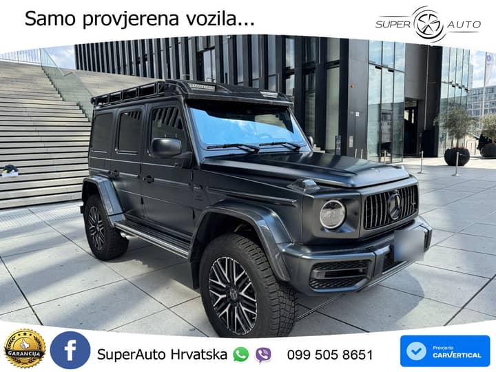 Mercedes G 63 V8 4M 9G-Tr. AMG 585 KS, MULTIB+ACC+4xGR SJED+360+PDC+CARBON
