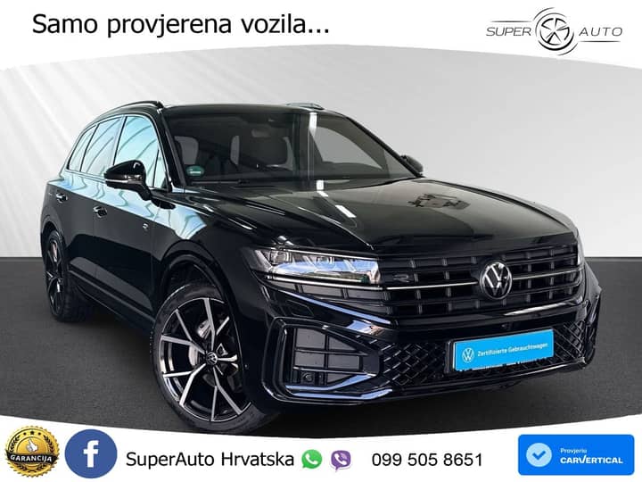 VW Touareg 3.0 TDI 4M Aut. R line 286 KS, PANO+ZRAČNI+360+GR SJED+ACC+VIRT+LANE