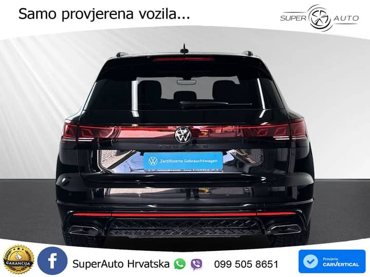 VW Touareg 3.0 TDI 4M Aut. R line 286 KS, PANO+ZRAČNI+360+GR SJED+ACC+VIRT+LANE