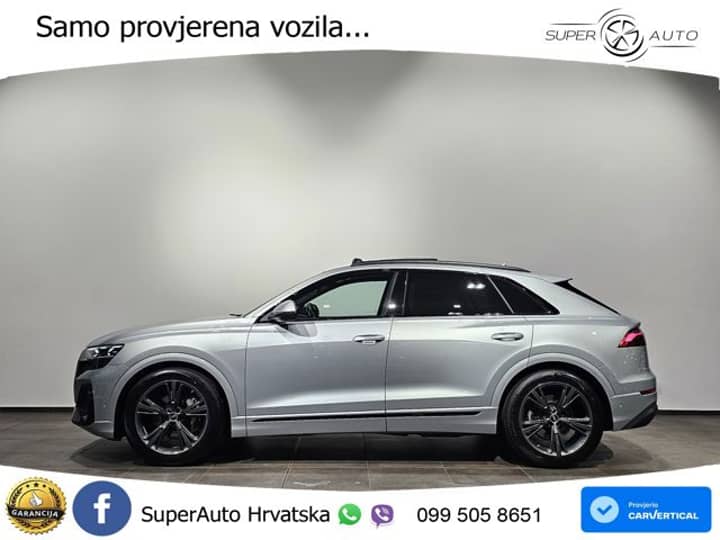 Audi Q8 50 TDI Aut. S line 286 KS, ZRAČNI+ACC+360+GR SJED+HEAD+PANO