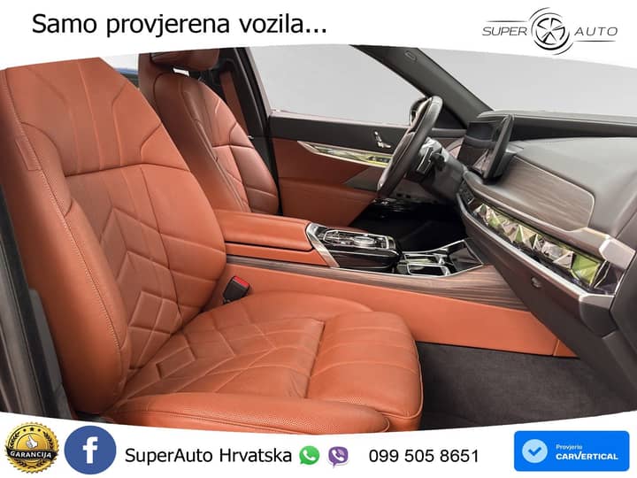 BMW 750e xDrive Steptronic 489 KS, MASAŽA+ACC+4xGR SJED+360+PDC