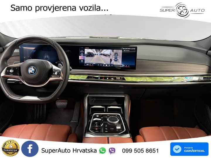 BMW 750e xDrive Steptronic 489 KS, MASAŽA+ACC+4xGR SJED+360+PDC