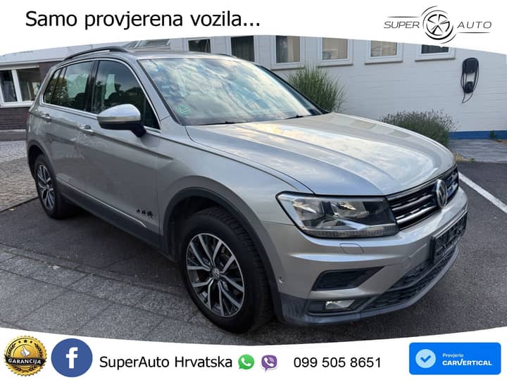 VW Tiguan 2.0 TDI 4M DSG Comfortline 150 KS, LED+ASIST+PDC+KAM+NAVI+KUKA
