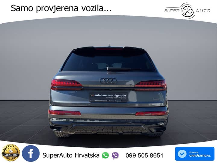 Audi Q7 50 TDI quattro tiptronic S line 286 KS, ZRAČ+ACC+KAM+GR SJED+ KEY+LANE