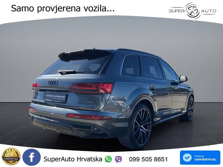 Audi Q7 50 TDI quattro tiptronic S line 286 KS, ZRAČ+ACC+KAM+GR SJED+ KEY+LANE