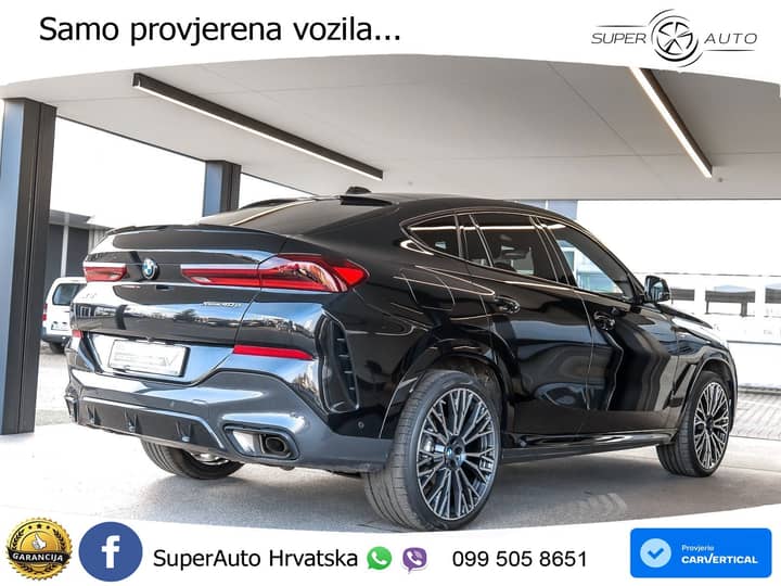 BMW X6 40d xDrive Steptronic M Sport 340 KS, LED+ACC+GR SJED+360+PANO
