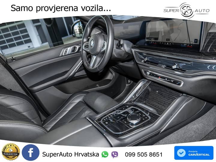 BMW X6 40d xDrive Steptronic M Sport 340 KS, LED+ACC+GR SJED+360+PANO