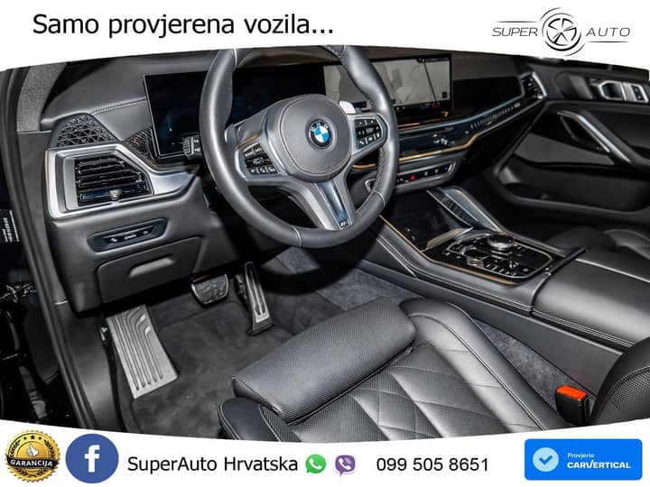 BMW X6 40d xDrive Steptronic M Sport 340 KS, LED+ACC+GR SJED+360+PANO