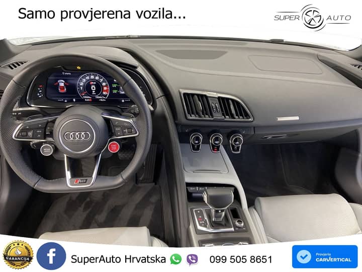 Audi R8 Coupe Performance 5.2 FSI V10 RWD 570 KS, LED+KAM+GR SJED+VIRT