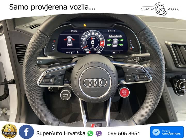 Audi R8 Coupe Performance 5.2 FSI V10 RWD 570 KS, LED+KAM+GR SJED+VIRT