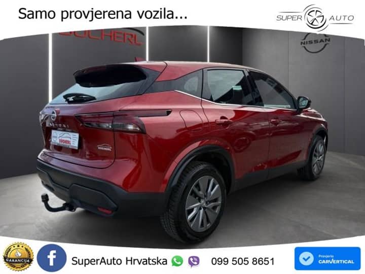 Nissan Qashqai 1.3 DIG-T MHEV Visia 140 KS, ACC+VIRT+LED+LANE