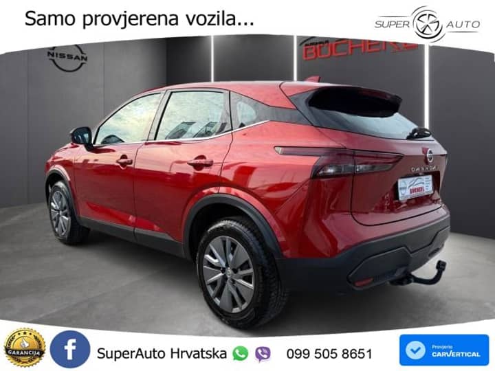 Nissan Qashqai 1.3 DIG-T MHEV Visia 140 KS, ACC+VIRT+LED+LANE