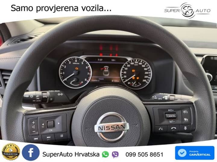 Nissan Qashqai 1.3 DIG-T MHEV Visia 140 KS, ACC+VIRT+LED+LANE
