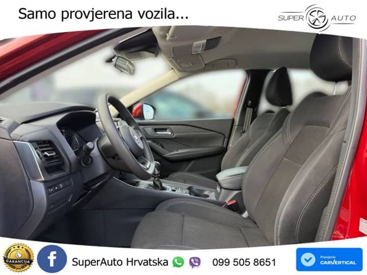Nissan Qashqai 1.3 DIG-T MHEV Visia 140 KS, ACC+VIRT+LED+LANE