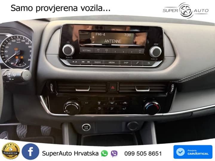 Nissan Qashqai 1.3 DIG-T MHEV Visia 140 KS, ACC+VIRT+LED+LANE