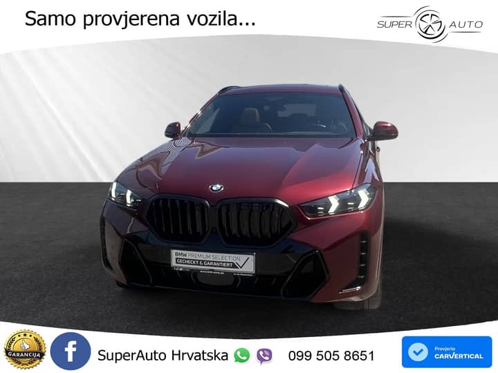 BMW X6 40d xDrive Steptronic 352 KS, LED+ACC+4xGR SJED+360+PANO