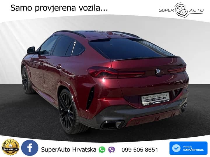 BMW X6 40d xDrive Steptronic 352 KS, LED+ACC+4xGR SJED+360+PANO