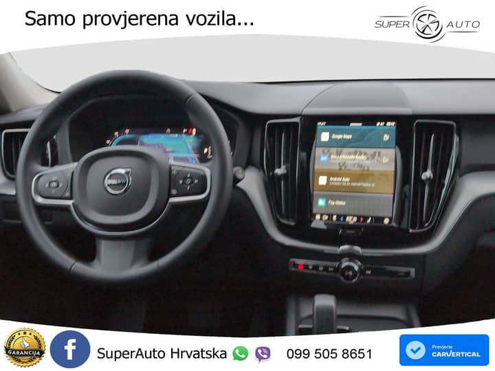 Volvo XC60 2.0d B4 AWD Aut. Core 197 KS, KAM+LED+4xGR SJED+VIRT+NAVI+ASIST