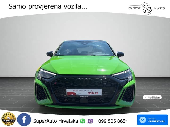 Audi RS3 2.5 TFSI quattro S tronic 400 KS, ACC+KAM+GR SJED+PANO+HEAD+ASIST
