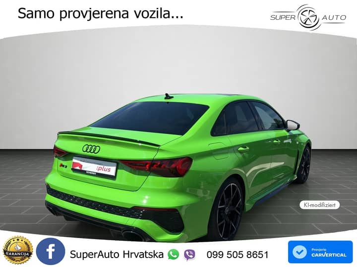 Audi RS3 2.5 TFSI quattro S tronic 400 KS, ACC+KAM+GR SJED+PANO+HEAD+ASIST