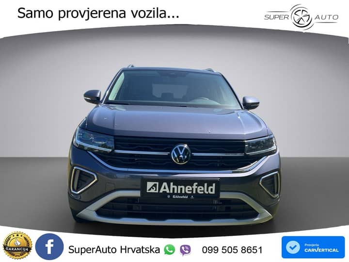 VW T-Cross 1.5 TSI DSG Style 150 KS, ACC+KAM+KEY+GR SJED+VIRT+LANE