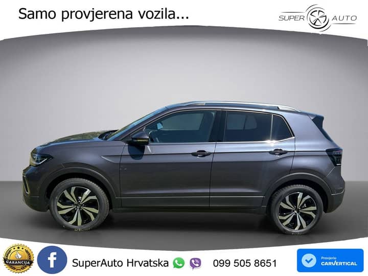 VW T-Cross 1.5 TSI DSG Style 150 KS, ACC+KAM+KEY+GR SJED+VIRT+LANE