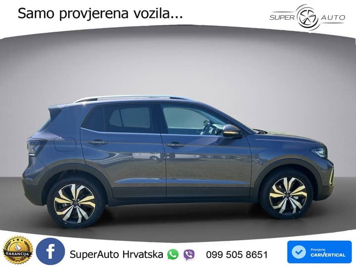 VW T-Cross 1.5 TSI DSG Style 150 KS, ACC+KAM+KEY+GR SJED+VIRT+LANE