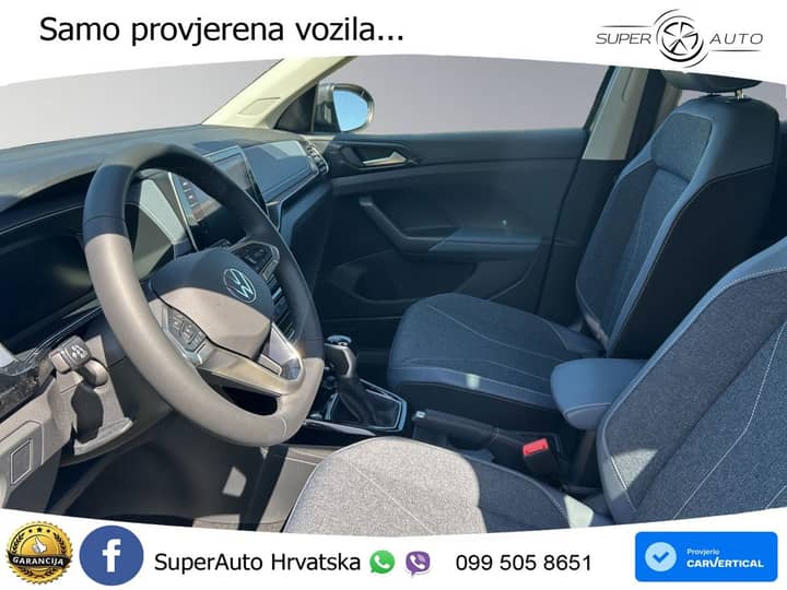 VW T-Cross 1.5 TSI DSG Style 150 KS, ACC+KAM+KEY+GR SJED+VIRT+LANE