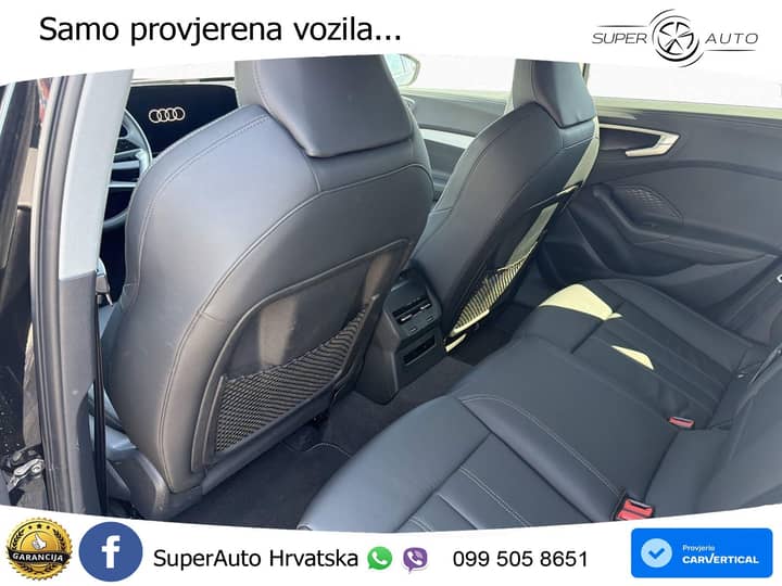 Audi A5 2.0 TDI quattro S tronic 204 KS, MATRIX+ACC+GR SJED+360+VIRT