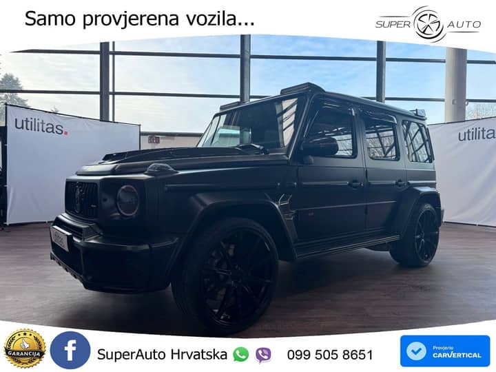 Mercedes G 63 V8 4M 9G-Tr. Brabus 800, 800 KS, LED+TEM+4xGR SJED+360+PDC