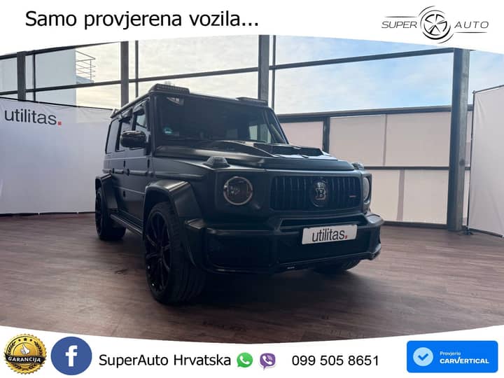Mercedes G 63 V8 4M 9G-Tr. Brabus 800, 800 KS, LED+TEM+4xGR SJED+360+PDC
