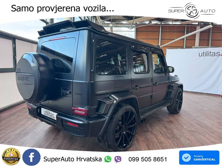 Mercedes G 63 V8 4M 9G-Tr. Brabus 800, 800 KS, LED+TEM+4xGR SJED+360+PDC
