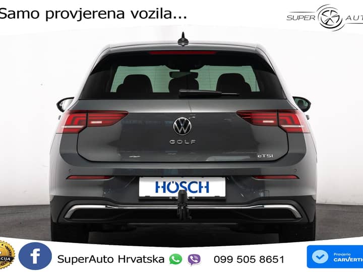 VW Golf 8 1.5 eTSI DSG Life 150 KS, LED+ACC+GR SJED+KAM+VIRT+PDC