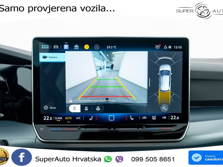 VW Golf 8 1.5 eTSI DSG Life 150 KS, LED+ACC+GR SJED+KAM+VIRT+PDC