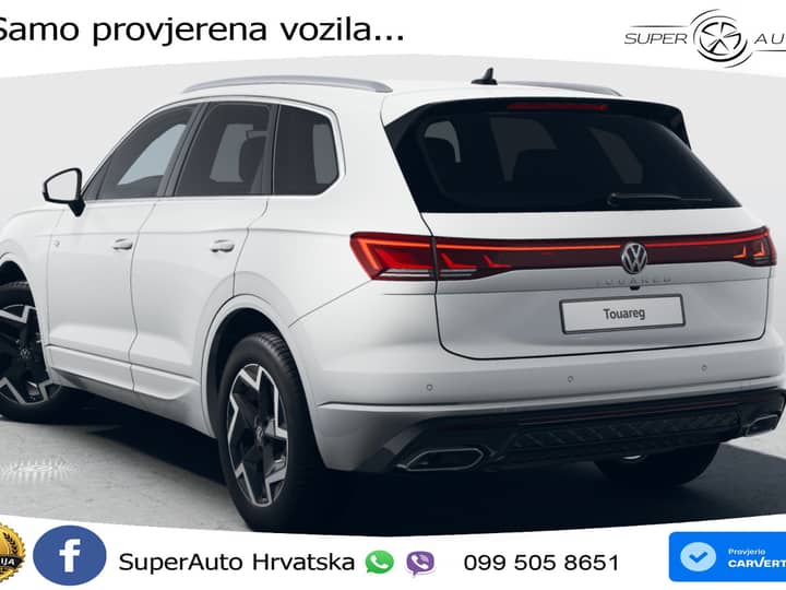 NOVO VW Touareg 3.0 TDI Aut. 4M. R-Line 286 KS, MATRIX+KAM+GR SJED+LANE+19"
