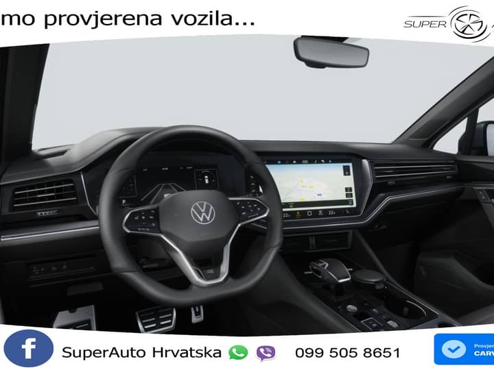 NOVO VW Touareg 3.0 TDI Aut. 4M. R-Line 286 KS, MATRIX+KAM+GR SJED+LANE+19"