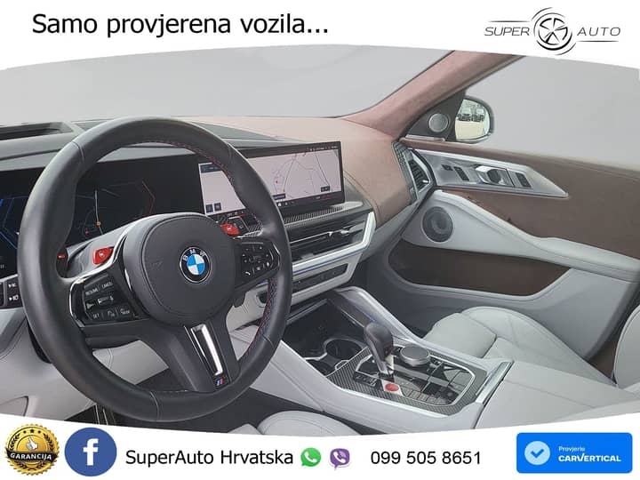 BMW XM 4.4 xDrive Aut. M Sport 653 KS, ACC+360°+4xGR SJED+SOFTCLOSE+23"