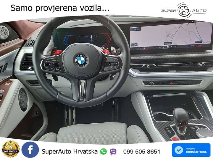 BMW XM 4.4 xDrive Aut. M Sport 653 KS, ACC+360°+4xGR SJED+SOFTCLOSE+23"
