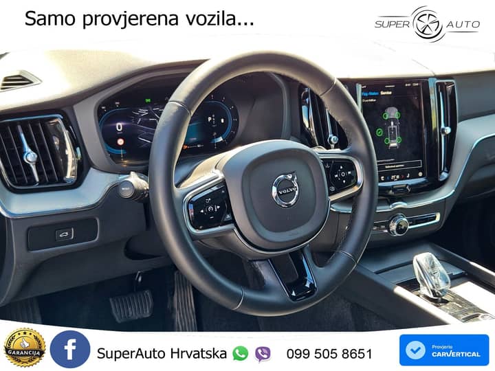Volvo XC60 2.0d B4 AWD Aut. Plus Dark 197 KS, ACC+KAM+4xGR SJED+PANO+VIRT+ASIST