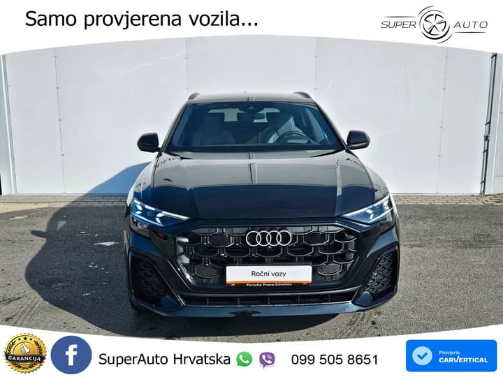 Audi Q8 50 TDI V6 quattro Aut. S line 286 KS, ZRAČNI+ACC+360+GR SJED+HEAD+ASIST