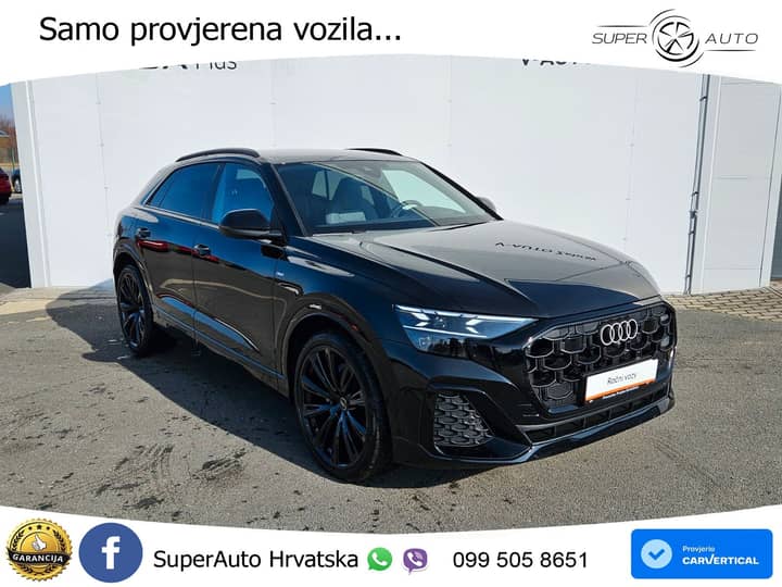 Audi Q8 50 TDI V6 quattro Aut. S line 286 KS, ZRAČNI+ACC+360+GR SJED+HEAD+ASIST
